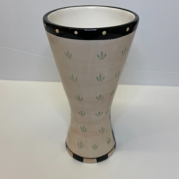 $5 when Bundled with 2 other items. 
Crazy Mountain, Hand Painted Vase - Picture 2 of 5
